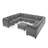 Upholstered 142'' Sofa