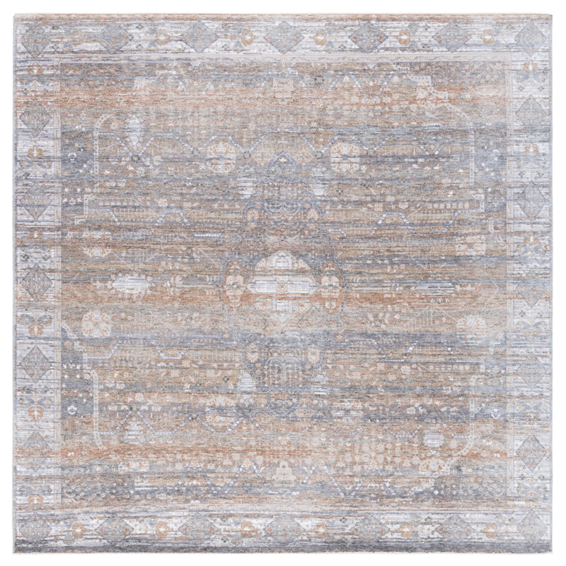 Webster 300 Performance Oriental Rug, Square 6'7"