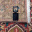 Tapis rouge / brun en coton 3 pi 7 po x 5 pi 3 po Onofredo