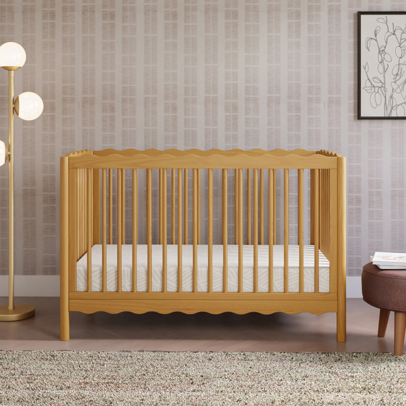 Swell 4-in-1 Convertible Crib, Honey
