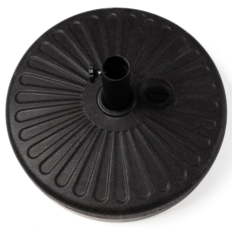 Socle de parasol autoportant en plastique
