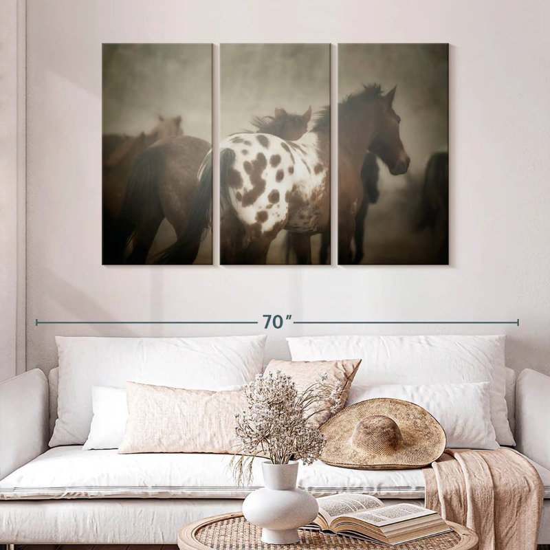 Brampt Appaloosa Herd, 24" H x 38" W