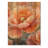 Golden Hour Peony II - Poppies Wood Wall Decor - On Natural Pine Wood-861255637