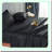 CoolBreeze 18 Inch Deep Pocket Twin Sheet Set - 4 Piece Microfiber Sheets, Breathable & Wrinkle Free, Fade Resistant - Black