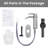 Single-Hole Single-handle Bathroom Faucet with Drain Assembly-92758991