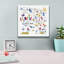 "Epic Graffiti" Florida "par Farida Zaman, art mural sur toile, 12 po x 12 po-436868045