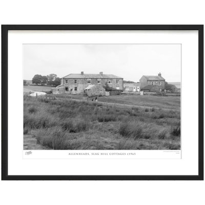 Allenheads, Slag Hill Cottages C1965 - Single Picture Frame Print