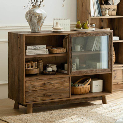 Retro storage cabinet organizer