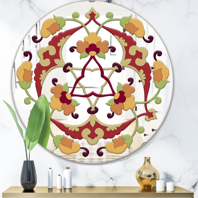 Miroir mural Highs and Lows, H 23,6 po x l 23,6 po