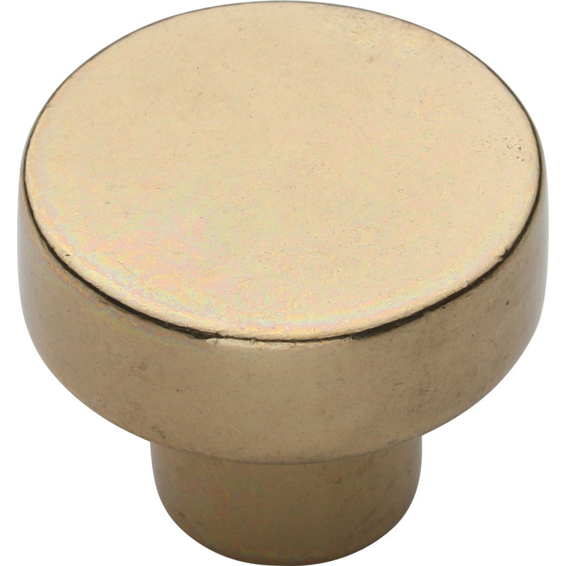 Helios Cabinet Knob, Natural Bronze, 1.25