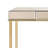 Lillyann 1 - Drawer Writing Desk with Mirrored Top-1962285219