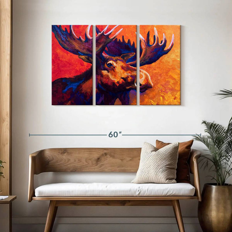 Noble Pause, 28" H x 45" W