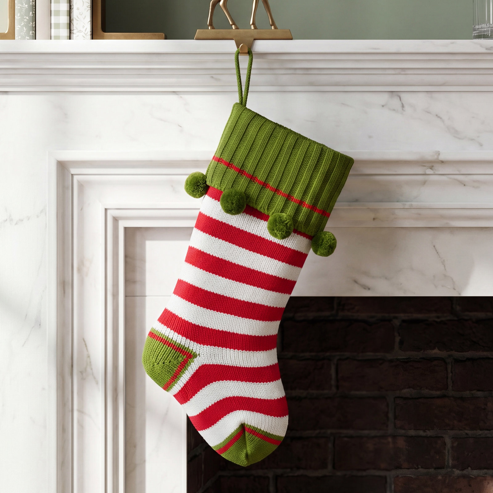 The Holiday Aisle® Knit Stocking, Yes