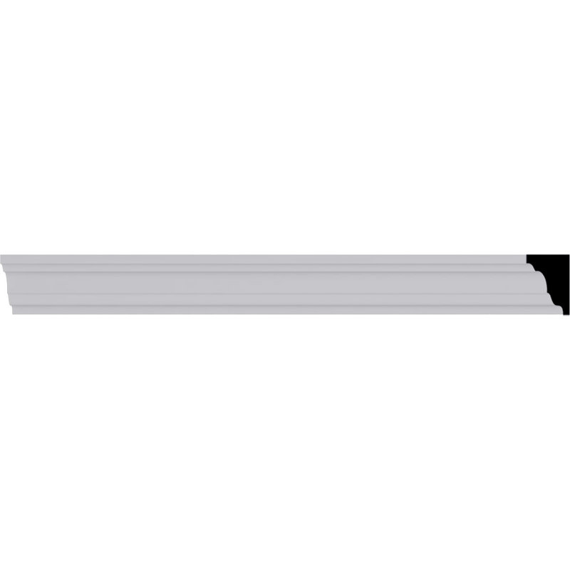Edinburgh Traditional Smooth White Polyurethane Crown Moulding