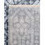 Tapis noué à la main de conception unique Ikat - bleu, 9 pi 1 po x 12 pi 3 po