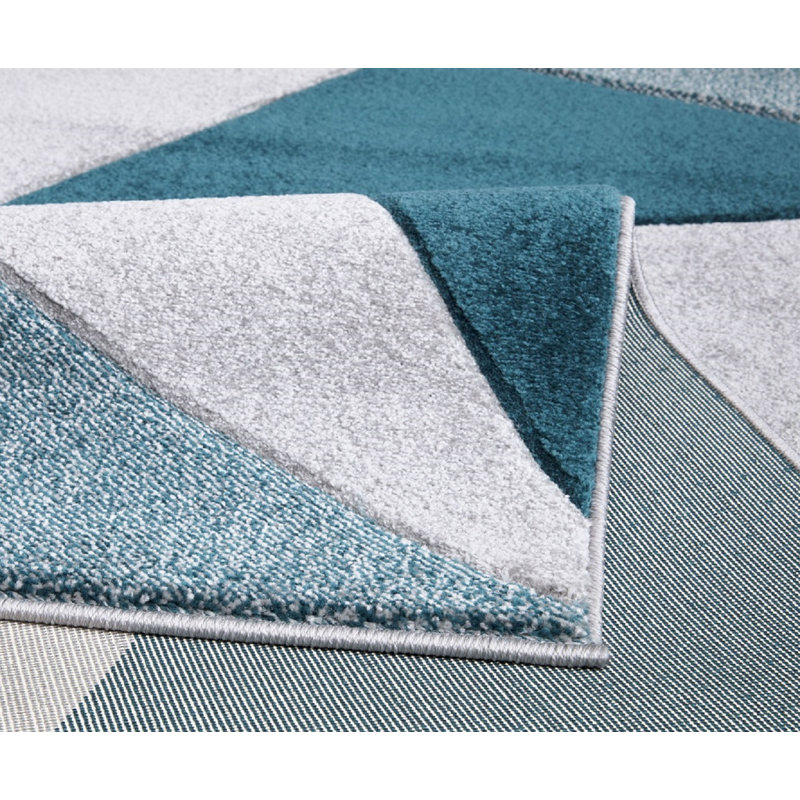 Geometric Area Rug, Rectangle 80 x 150cm