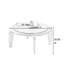 Table basse en noyer-106546899