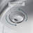 19" Oval Undermount Sink