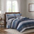 8 Piece Quilt Set with Cotton Bed Sheets,Navy-130472852