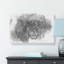 Lion with Piercing Eyes in Abstract - Wrapped Canvas Drawing - Wrapped Canvas-55309835