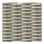 Crescent Border 0.39" x 6" Ceramic Linear Mosaic Wall Tile-205428292