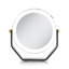 Miroir de maquillage lumineux avec grossissement, pivot et pile
