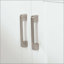 Meuble-lavabo de salle de bain avec 2 portes, 2 tiroirs, tablette réglable, glissières cachées pour les tiroirs et charnières pour portes (robinet non inclus)