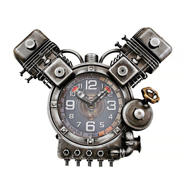 Jabril Metal Wall Clock