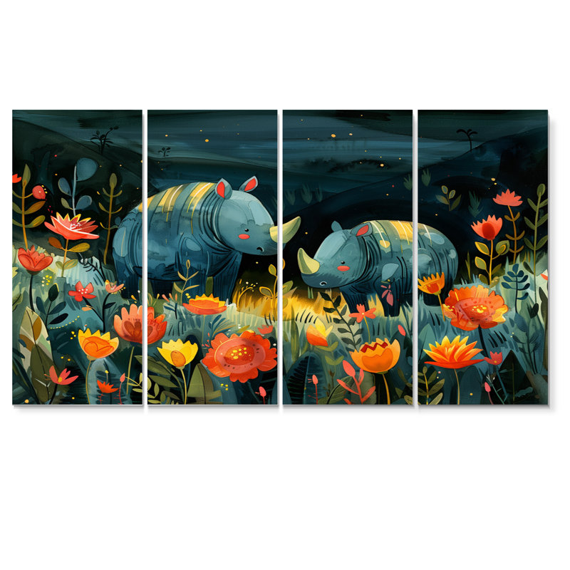 Ensemble de salon Teeya - Rhinoceros, H 32 po x l 64 po