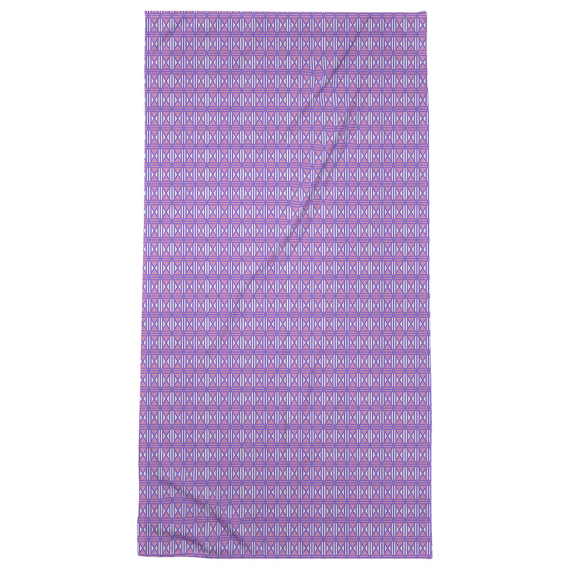 Katelyn Elizabeth Cotton Blend Bath Towel, Purple/Pink