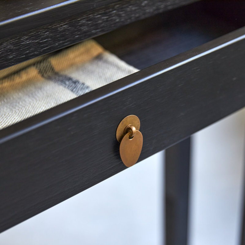Luce 80cm Solid Wood Console Table