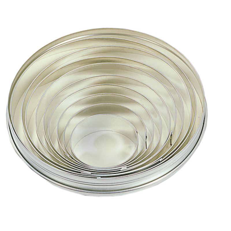 Fox Run Brands 9 Piece Round Cookie Cutter Set