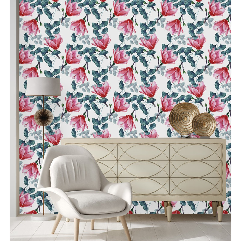 Carreau de papier peint auto-adhésif l 25 po, L 2,09 pi x L 10,42 pi