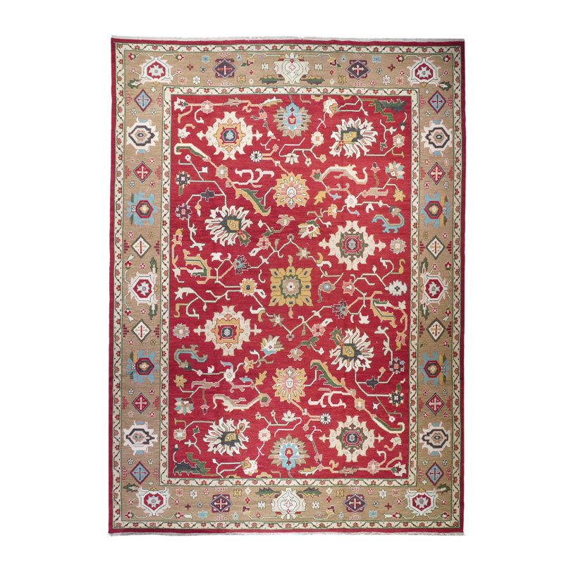Wool Southwestern Area Rug