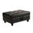 Sectional Sofa Set, Faux Leather Sofa with Free Storage Ottoman-1004977501-1004977502