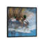 «Three Ducks on Ice», impression sur toile-29479925-73647996-73647997