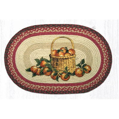 Tapis de pomme d’imprimé apple Raeann
