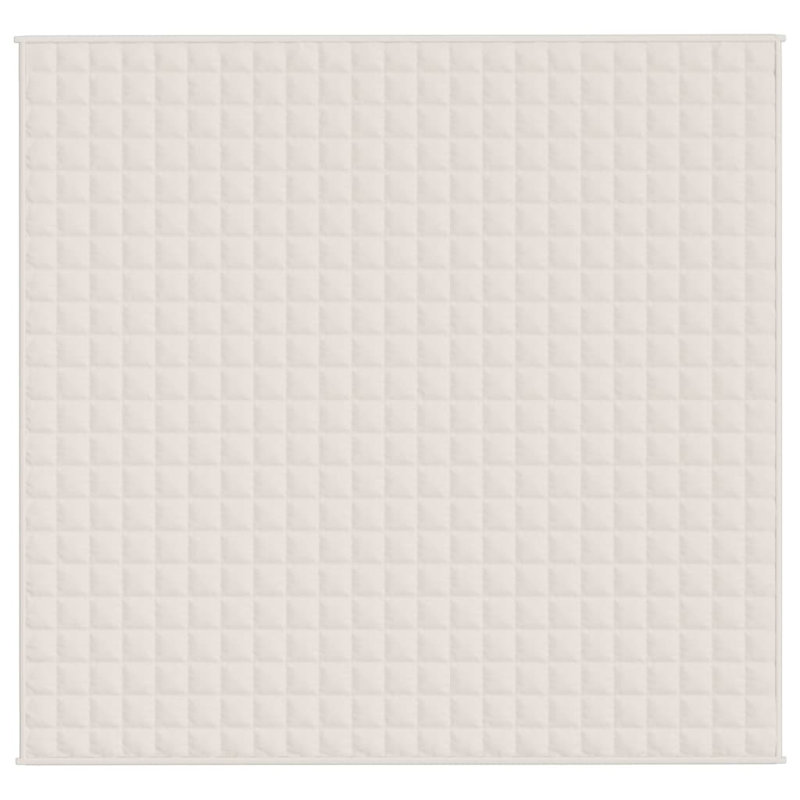 Scouley Weighted Throw Blanket, W220 x L230cm, Cream