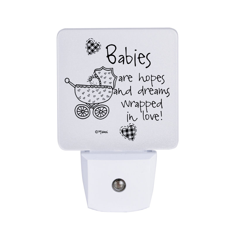 Lampe de nuit à prise marche/arrêt automatique