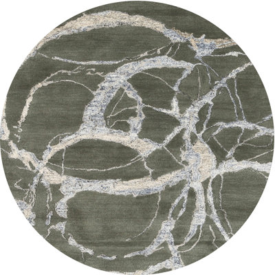 Tapis abstrait gris / beige