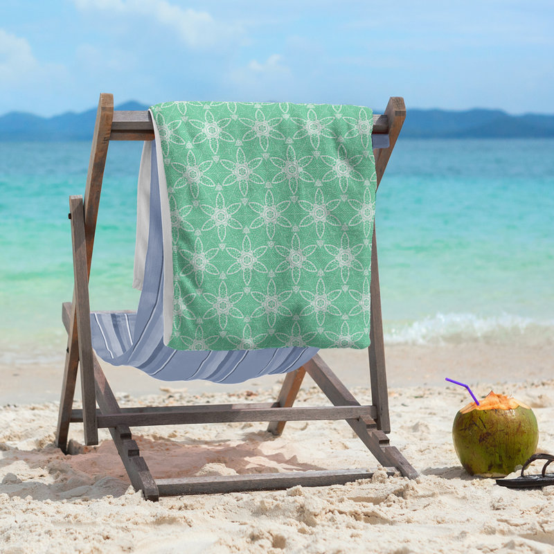 Katelyn Elizabeth Beach Towel, Dark Green