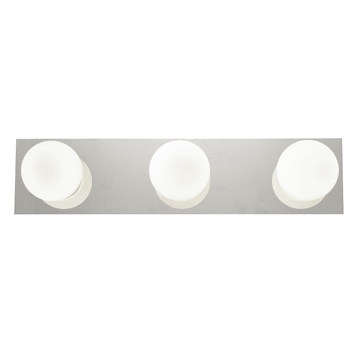 Barre d’éclairage de salle de bain 3 lumières Cristina