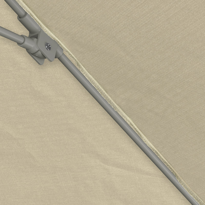 Parasol de marché 9 pi Aiyana, Beige antique