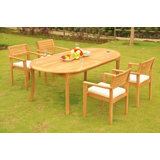 Sunnydale Outdoor 5 - Piece Teak Dining Set