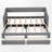 Upholstered Daybed With Trundle-817377542