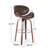 Swivel Upholstered Counter Stool-1223897096