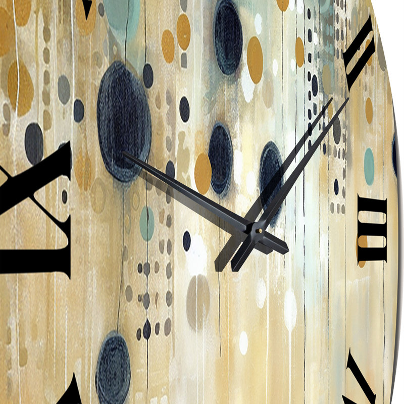 Je prendrai ça sous considération VI - Horloge murale minimalisme, Très grand
