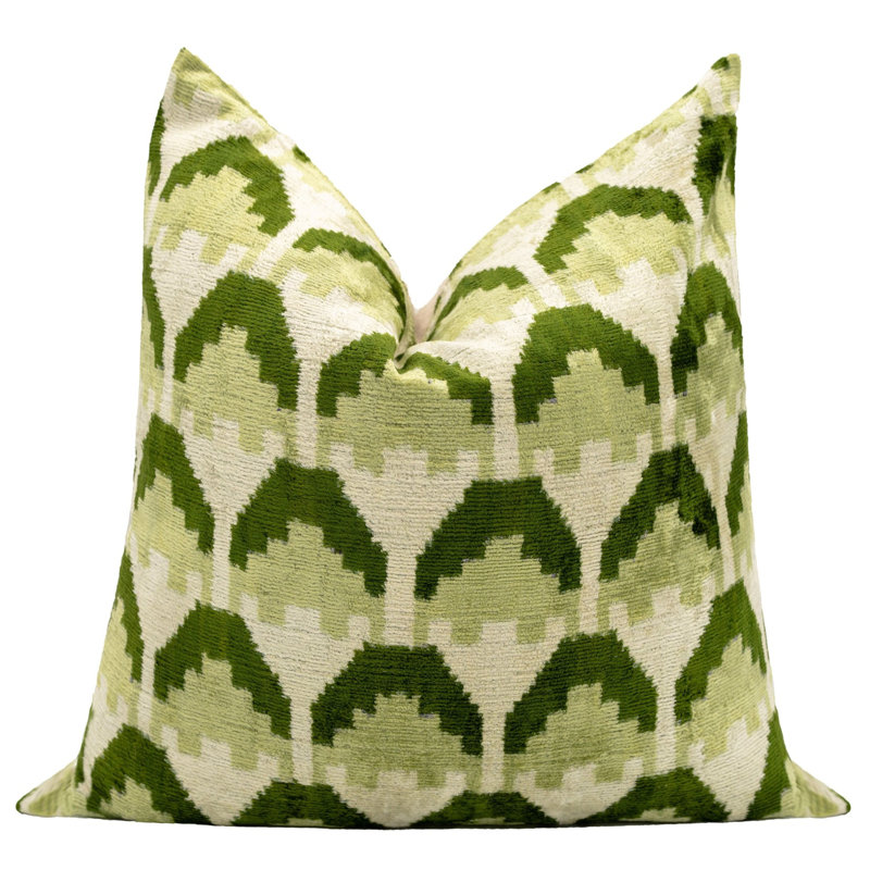 Coussin décoratif en velours