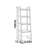 Classic black walnut small bookcase