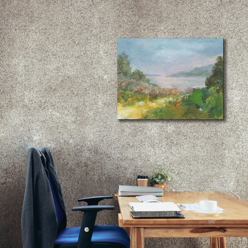 «Hidden Sea» par Danhui Nai, art mural sur toile, H 26 po x l 34 po